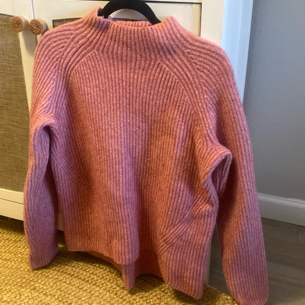 Pink madewell sweater